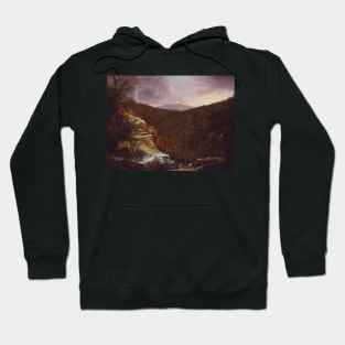 From the Top of Kaaterskill Falls by Thomas Cole Hoodie